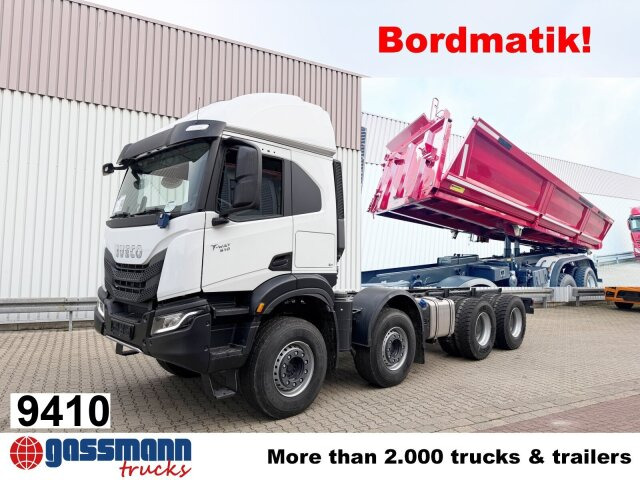 Iveco T-Way AT410T51/58 8x4, Retarder, Bordmatik, 4x - Kipper vrachtwagen: afbeelding 1 Iveco T-Way AT410T51/58 8x4, Retarder, Bordmatik, 4x - Kipper vrachtwagen: afbeelding 1