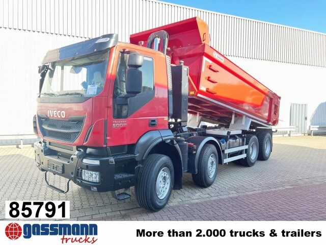 Iveco Trakker AD410T50 8x4, Stahlmulde ca. 16m³, - Kipper vrachtwagen: afbeelding 1 Iveco Trakker AD410T50 8x4, Stahlmulde ca. 16m³, - Kipper vrachtwagen: afbeelding 1