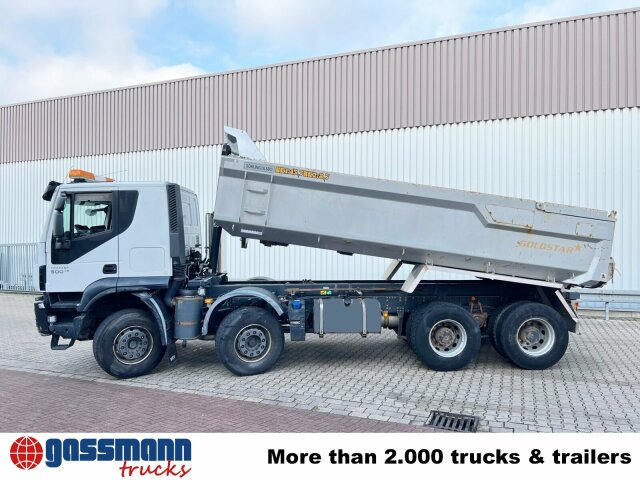 Kipper vrachtwagen Iveco Trakker AT410T50 8x4, Stahlmulde ca. 16m³,: afbeelding 14