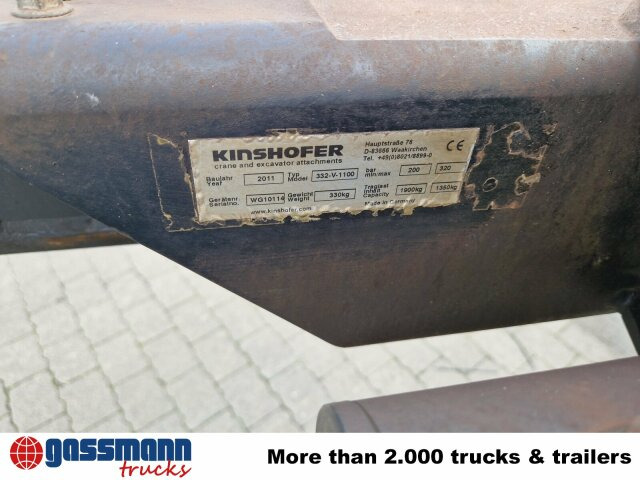 Kinshofer 332V -1100 Drehservo, Bj.2011 - Klemme: afbeelding 3 Kinshofer 332V -1100 Drehservo, Bj.2011 - Klemme: afbeelding 3