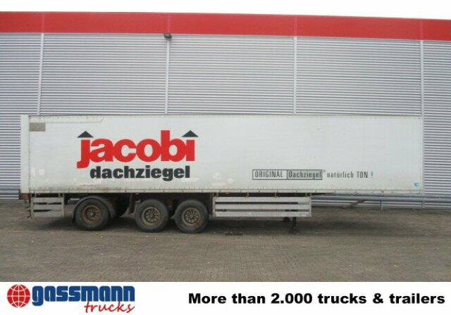 Kögel SF 24 Kofferauflieger, gelenkte Achse, Rolltor, - Gesloten oplegger: afbeelding 5 Kögel SF 24 Kofferauflieger, gelenkte Achse, Rolltor, - Gesloten oplegger: afbeelding 5