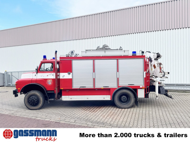 MAN 16.168 HAK 4x4, Seilwinde, Heckkran Hiab 650/1 - Brandweerwagen: afbeelding 2 MAN 16.168 HAK 4x4, Seilwinde, Heckkran Hiab 650/1 - Brandweerwagen: afbeelding 2