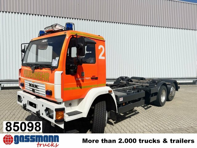 MAN 25/18.284 6x2-4 LL, Retarder, Lenkachse - Chassis vrachtwagen: afbeelding 1 MAN 25/18.284 6x2-4 LL, Retarder, Lenkachse - Chassis vrachtwagen: afbeelding 1