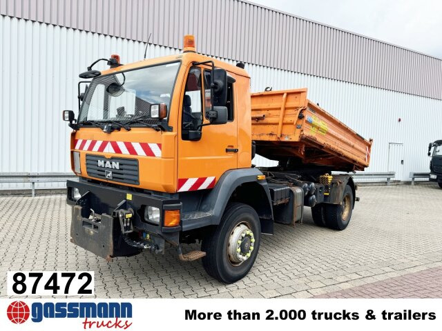 MAN LE 18.280 4X4 BB, Winterdienstausstattung, - Kipper vrachtwagen, Kraanwagen: afbeelding 1 MAN LE 18.280 4X4 BB, Winterdienstausstattung, - Kipper vrachtwagen, Kraanwagen: afbeelding 1