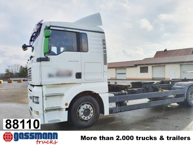 MAN TGA 18.350 4x2 LL, Fahrschulausstattung - Containertransporter/ Wissellaadbak vrachtwagen: afbeelding 1 MAN TGA 18.350 4x2 LL, Fahrschulausstattung - Containertransporter/ Wissellaadbak vrachtwagen: afbeelding 1