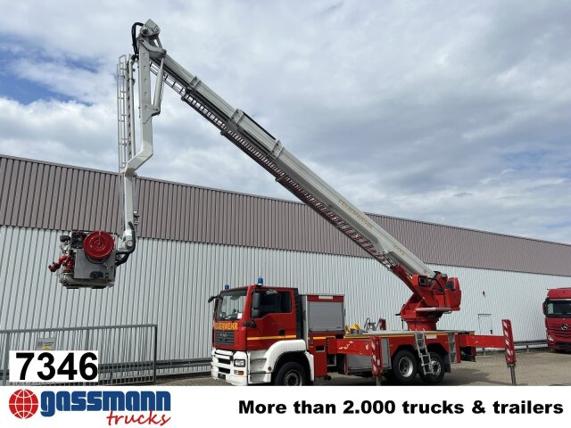 MAN TGA 26.360 6x2-2 LL, Magirus ALP 375 - Brandweerwagen: afbeelding 1 MAN TGA 26.360 6x2-2 LL, Magirus ALP 375 - Brandweerwagen: afbeelding 1