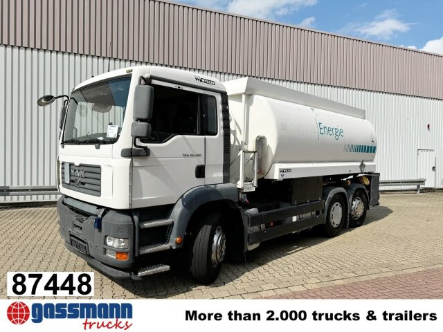 MAN TGA 26.390 6X2-4 BL, Lenk-/Liftachse, Willig - Tankwagen: afbeelding 1 MAN TGA 26.390 6X2-4 BL, Lenk-/Liftachse, Willig - Tankwagen: afbeelding 1