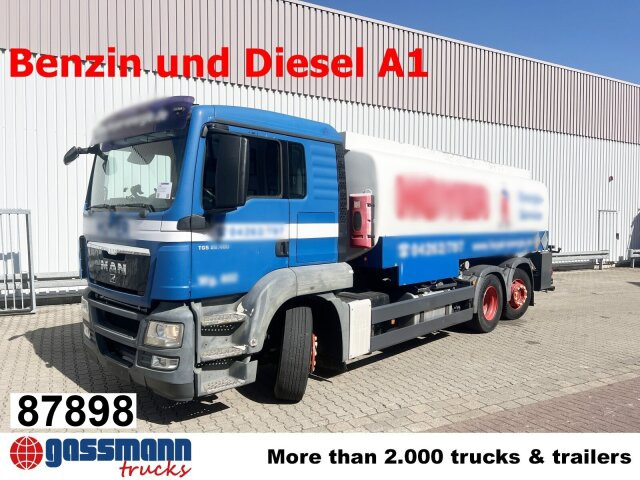 MAN TGA 26.400 6x2-4 BL, A1, Lenk-/Liftachse, ADR, - Tankwagen: afbeelding 1 MAN TGA 26.400 6x2-4 BL, A1, Lenk-/Liftachse, ADR, - Tankwagen: afbeelding 1