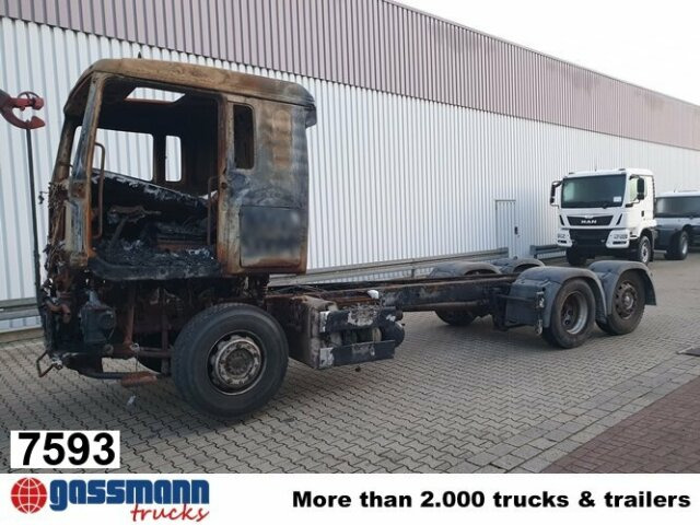 MAN TGA 26.440 6x2 BL Brandschaden - Chassis vrachtwagen: afbeelding 1 MAN TGA 26.440 6x2 BL Brandschaden - Chassis vrachtwagen: afbeelding 1