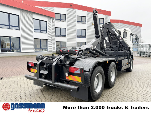 Haakarmsysteem vrachtwagen, Kraanwagen MAN TGA 33.350 6X4 BB mit Kran Hiab 166 E-3 HiDuo,: afbeelding 11
