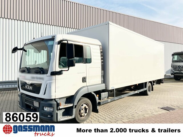 MAN TGL 12.220 4X2 BL mit Dhollandia LBW - Bakwagen: afbeelding 1 MAN TGL 12.220 4X2 BL mit Dhollandia LBW - Bakwagen: afbeelding 1