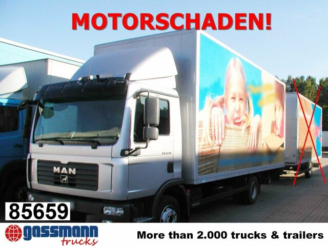 MAN TGL 8.210 4X2 BL mit LBW MBB, MOTORSCHADEN! - Bakwagen: afbeelding 1 MAN TGL 8.210 4X2 BL mit LBW MBB, MOTORSCHADEN! - Bakwagen: afbeelding 1