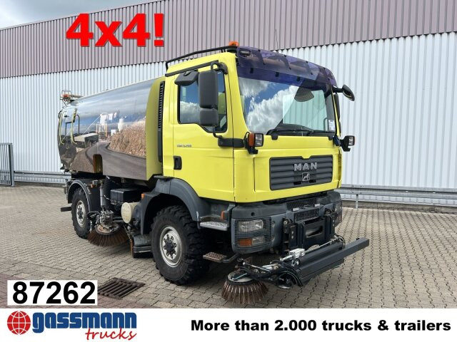 MAN TGM 13.280 4X4 BL, Kehhrmaschine Nothelfer Kobit - Veegwagen: afbeelding 1 MAN TGM 13.280 4X4 BL, Kehhrmaschine Nothelfer Kobit - Veegwagen: afbeelding 1