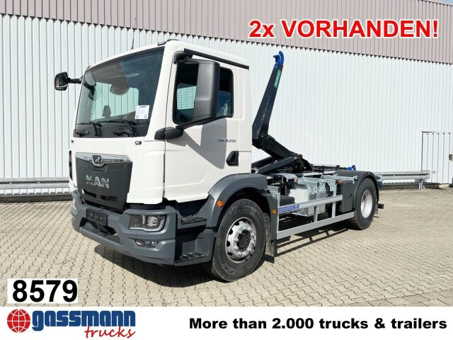 MAN TGM 18.250/340 4x2 BL CH, Funk, 2x VORHANDEN - Haakarmsysteem vrachtwagen: afbeelding 1 MAN TGM 18.250/340 4x2 BL CH, Funk, 2x VORHANDEN - Haakarmsysteem vrachtwagen: afbeelding 1