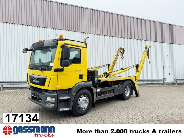 MAN TGM 18.290 4x2 BL, Meiller Teleabsetzkipper, - Portaalarmsysteem vrachtwagen: afbeelding 1 MAN TGM 18.290 4x2 BL, Meiller Teleabsetzkipper, - Portaalarmsysteem vrachtwagen: afbeelding 1