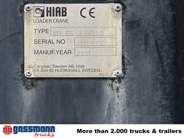 MAN TGM 18.290 4x2 LL, EEV, Kran Hiab XS 111 ES-3 - Kipper vrachtwagen, Kraanwagen: afbeelding 2 MAN TGM 18.290 4x2 LL, EEV, Kran Hiab XS 111 ES-3 - Kipper vrachtwagen, Kraanwagen: afbeelding 2