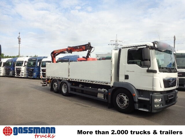 MAN TGM 26.340 6x2-4 LL,Lenk-Liftachse, Heckkran, - Vrachtwagen met open laadbak, Kraanwagen: afbeelding 4 MAN TGM 26.340 6x2-4 LL,Lenk-Liftachse, Heckkran, - Vrachtwagen met open laadbak, Kraanwagen: afbeelding 4