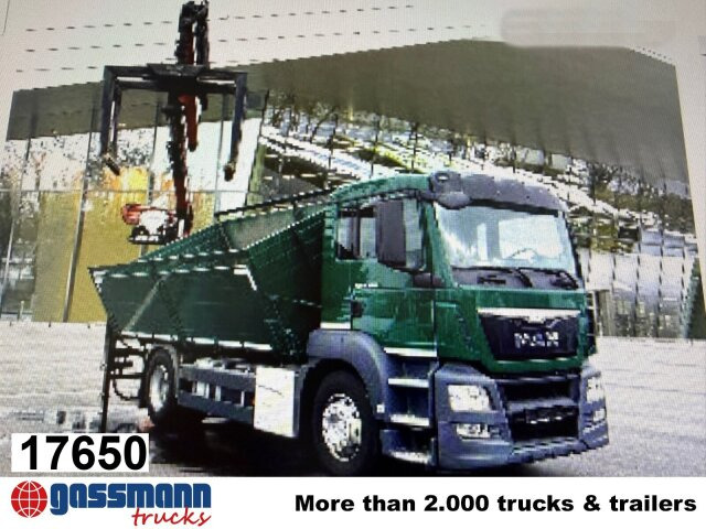MAN TGS 18.400 4x2 BL, Intarder, Heckkran Terex - Kipper vrachtwagen, Kraanwagen: afbeelding 1 MAN TGS 18.400 4x2 BL, Intarder, Heckkran Terex - Kipper vrachtwagen, Kraanwagen: afbeelding 1