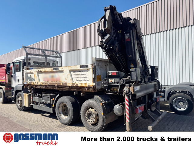 MAN TGS 26.360 6x2-4 BL, 2-Seiten-Kipper, Heckkran - Kipper vrachtwagen, Kraanwagen: afbeelding 5 MAN TGS 26.360 6x2-4 BL, 2-Seiten-Kipper, Heckkran - Kipper vrachtwagen, Kraanwagen: afbeelding 5