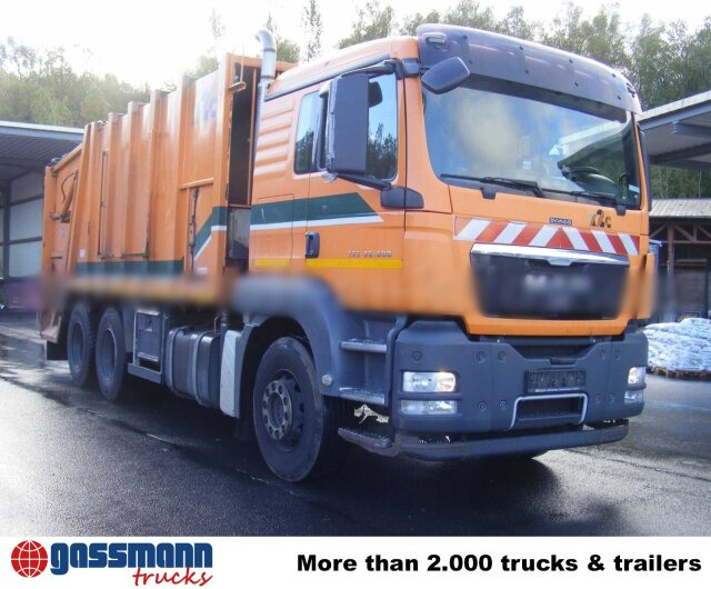 MAN TGS 26.400 6X4 BL, Haller x2c - Vuilniswagen: afbeelding 2 MAN TGS 26.400 6X4 BL, Haller x2c - Vuilniswagen: afbeelding 2