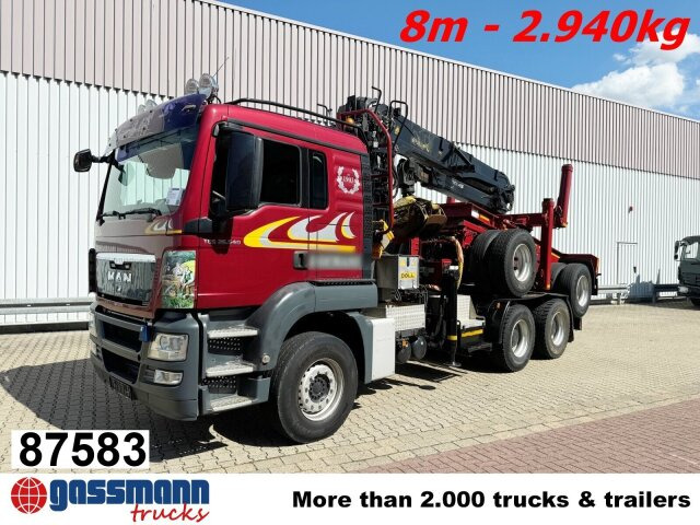 MAN TGS 26.540 6X4 BL, Intarder, Kran Epsilon - Houttransport, Kraanwagen: afbeelding 1 MAN TGS 26.540 6X4 BL, Intarder, Kran Epsilon - Houttransport, Kraanwagen: afbeelding 1