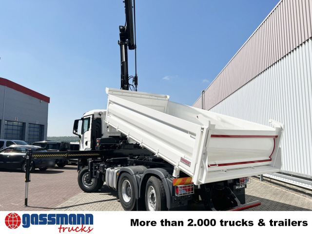 MAN TGS 28.430 6x4-4 BL CH, Lenk-/Liftachse, Kran - Kipper vrachtwagen, Kraanwagen: afbeelding 2 MAN TGS 28.430 6x4-4 BL CH, Lenk-/Liftachse, Kran - Kipper vrachtwagen, Kraanwagen: afbeelding 2
