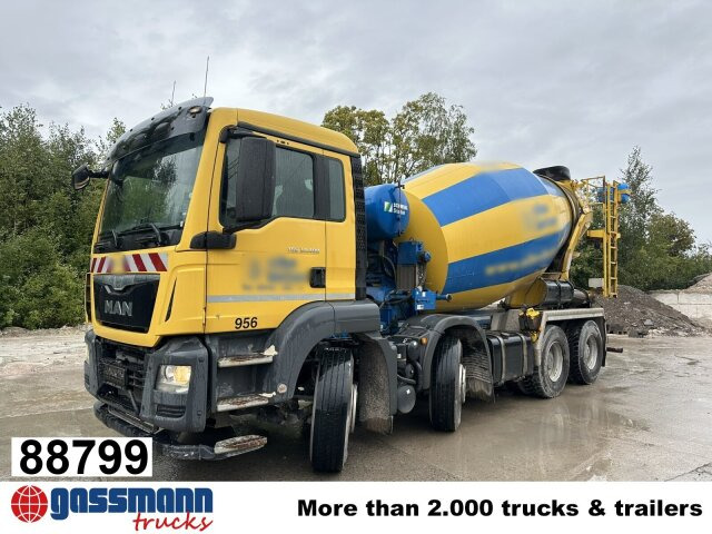 MAN TGS 32.400 8x4 BB, Stetter ca. 9m³ - Betonmixer: afbeelding 1 MAN TGS 32.400 8x4 BB, Stetter ca. 9m³ - Betonmixer: afbeelding 1