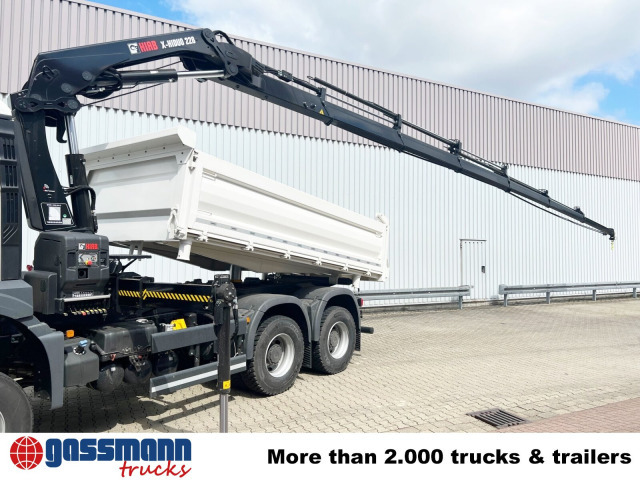 MAN TGS 33.430 6x6 BB CH mit Kran Hiab X-HiDuo 228 - Kipper vrachtwagen, Kraanwagen: afbeelding 2 MAN TGS 33.430 6x6 BB CH mit Kran Hiab X-HiDuo 228 - Kipper vrachtwagen, Kraanwagen: afbeelding 2