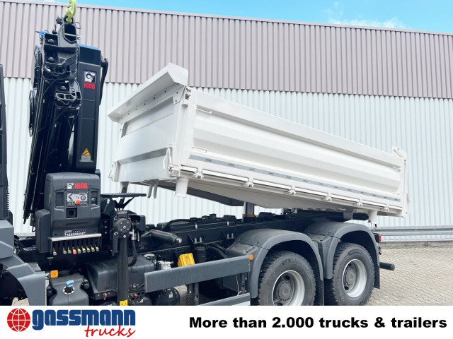 MAN TGS 33.430 6x6 BB CH mit Kran Hiab X-HiDuo 228 - Kipper vrachtwagen, Kraanwagen: afbeelding 3 MAN TGS 33.430 6x6 BB CH mit Kran Hiab X-HiDuo 228 - Kipper vrachtwagen, Kraanwagen: afbeelding 3