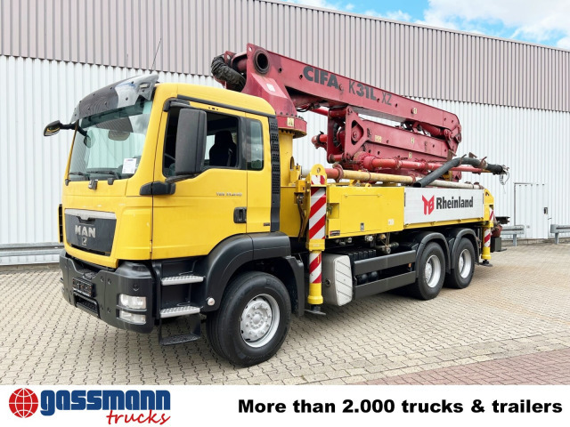 Betonpomp MAN TGS 33.440 6X4 BB, Betonpumpe CIFA K31L XZ, 31m: afbeelding 8 Betonpomp MAN TGS 33.440 6X4 BB, Betonpumpe CIFA K31L XZ, 31m: afbeelding 8
