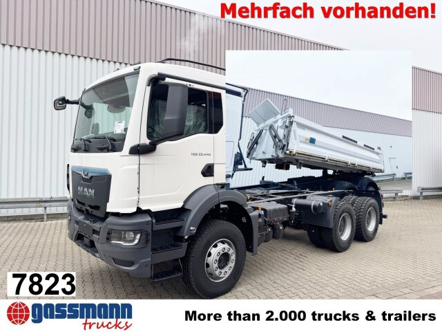 MAN TGS 33.440 6x4 BB, mehrfach vorhanden! - Kipper vrachtwagen: afbeelding 1 MAN TGS 33.440 6x4 BB, mehrfach vorhanden! - Kipper vrachtwagen: afbeelding 1