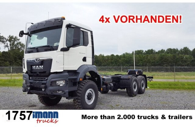 MAN TGS 33.440 6x6 BB CH, Euro2, Einzelbereifung, 4x - Chassis vrachtwagen: afbeelding 1 MAN TGS 33.440 6x6 BB CH, Euro2, Einzelbereifung, 4x - Chassis vrachtwagen: afbeelding 1