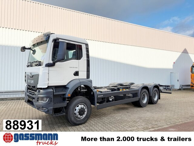 MAN TGS 33.440 6x6 BB CH, Hohe Bauart, Nebenantrieb - Chassis vrachtwagen: afbeelding 1 MAN TGS 33.440 6x6 BB CH, Hohe Bauart, Nebenantrieb - Chassis vrachtwagen: afbeelding 1