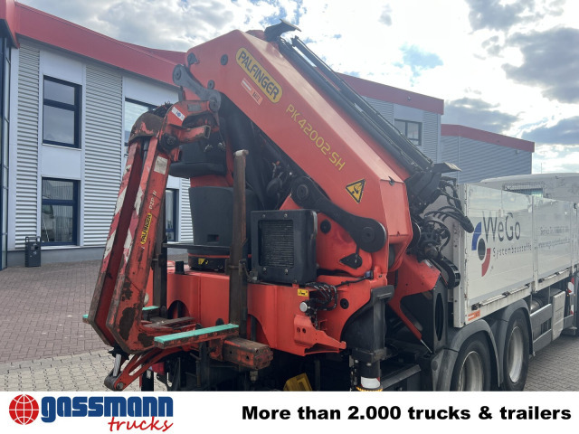 MAN TGS 35.440 8x4 BL, Navi, Heckkran Palfinger - Vrachtwagen met open laadbak, Kraanwagen: afbeelding 4 MAN TGS 35.440 8x4 BL, Navi, Heckkran Palfinger - Vrachtwagen met open laadbak, Kraanwagen: afbeelding 4
