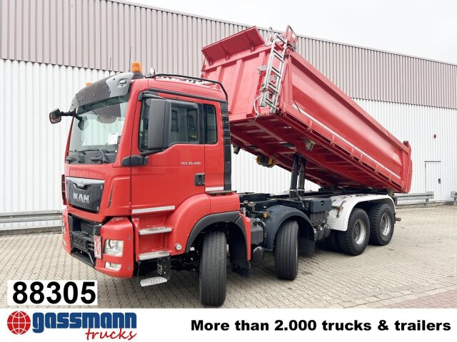 MAN TGS 35.480 8X4 BB, Intarder, Navi - Kipper vrachtwagen: afbeelding 1 MAN TGS 35.480 8X4 BB, Intarder, Navi - Kipper vrachtwagen: afbeelding 1
