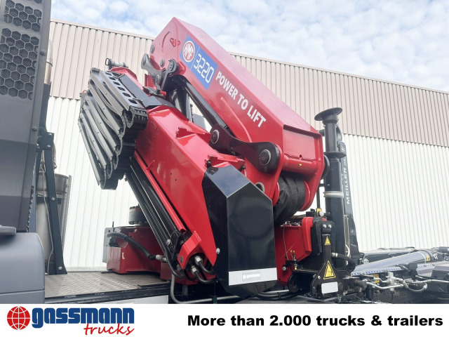 MAN TGS 35.480 8X4 BL, Intarder, Kran HMF 3220-K6, - Haakarmsysteem vrachtwagen, Kraanwagen: afbeelding 3 MAN TGS 35.480 8X4 BL, Intarder, Kran HMF 3220-K6, - Haakarmsysteem vrachtwagen, Kraanwagen: afbeelding 3