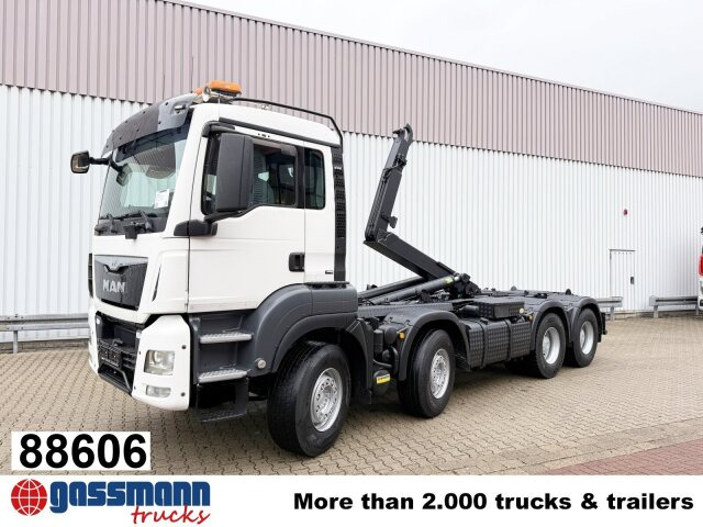 MAN TGS 35.480 8x4 BL, PriTarder, Navi - Haakarmsysteem vrachtwagen: afbeelding 1 MAN TGS 35.480 8x4 BL, PriTarder, Navi - Haakarmsysteem vrachtwagen: afbeelding 1
