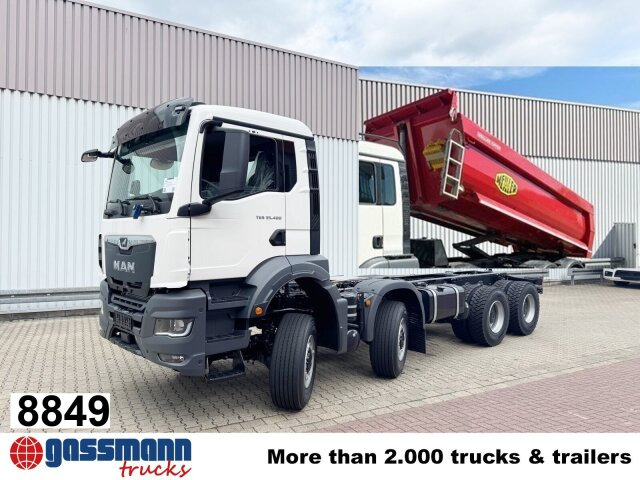 MAN TGS 35.480 8x8 BB CH, Meiller Stahlmulde 18m³ - Kiepwagen: afbeelding 1 MAN TGS 35.480 8x8 BB CH, Meiller Stahlmulde 18m³ - Kiepwagen: afbeelding 1
