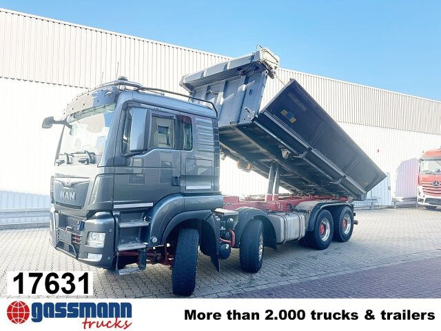 MAN TGS 35.510 8x4 BL, Bordmatik, E-Verdeck - Kiepwagen: afbeelding 1 MAN TGS 35.510 8x4 BL, Bordmatik, E-Verdeck - Kiepwagen: afbeelding 1