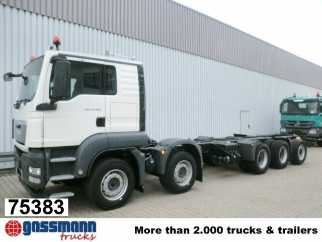 MAN TGS 50.480 BB 10x4, 2x VORHANDEN! - Chassis vrachtwagen: afbeelding 1 MAN TGS 50.480 BB 10x4, 2x VORHANDEN! - Chassis vrachtwagen: afbeelding 1