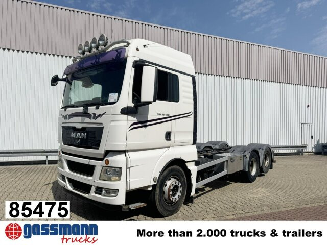 MAN TGX 28.440 6X2-2 BL, Liftachse, Motorabtrieb - Chassis vrachtwagen: afbeelding 1 MAN TGX 28.440 6X2-2 BL, Liftachse, Motorabtrieb - Chassis vrachtwagen: afbeelding 1