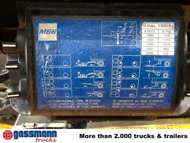 MBB 1500KUZF Ladebordwand unterfaltbar, 1,5t - Laadklep voor Vrachtwagen: afbeelding 3 MBB 1500KUZF Ladebordwand unterfaltbar, 1,5t - Laadklep voor Vrachtwagen: afbeelding 3