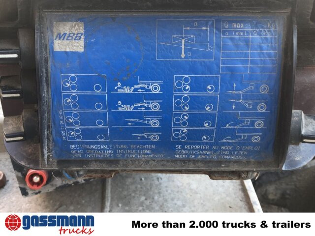 MBB 1500KUZF Ladebordwand unterfaltbar, 1,5t - Laadklep: afbeelding 4 MBB 1500KUZF Ladebordwand unterfaltbar, 1,5t - Laadklep: afbeelding 4