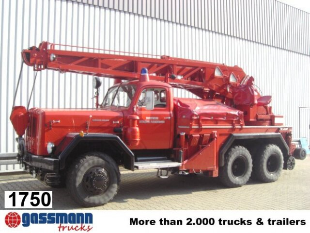 Magirus Deutz MAGIRUS URANUS 250D22 KW 16 Feuerwehr Kranwagen - Brandweerwagen, Kraanwagen: afbeelding 1 Magirus Deutz MAGIRUS URANUS 250D22 KW 16 Feuerwehr Kranwagen - Brandweerwagen, Kraanwagen: afbeelding 1