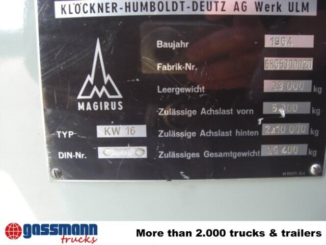 Magirus Deutz MAGIRUS URANUS 250D22 KW 16 Feuerwehr Kranwagen - Brandweerwagen, Kraanwagen: afbeelding 4 Magirus Deutz MAGIRUS URANUS 250D22 KW 16 Feuerwehr Kranwagen - Brandweerwagen, Kraanwagen: afbeelding 4