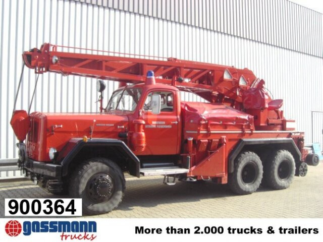 Magirus Deutz Magirus Uranus 250D 22 KW16 - Brandweerwagen, Kraanwagen: afbeelding 1 Magirus Deutz Magirus Uranus 250D 22 KW16 - Brandweerwagen, Kraanwagen: afbeelding 1