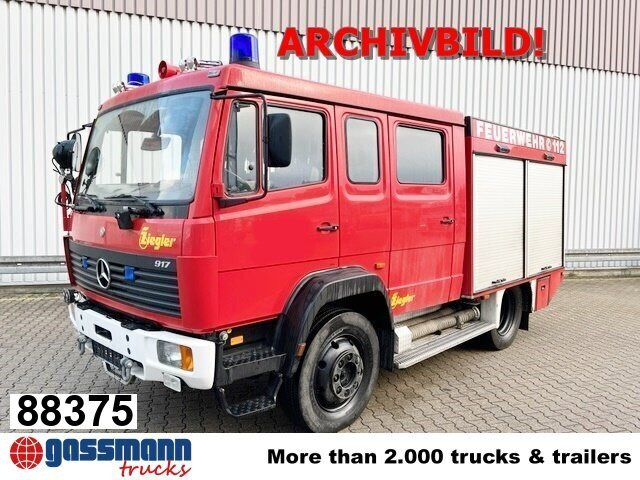 Mercedes-Benz 1124 AF 4x4 Doka, TLF 16/25 - Ambulance: afbeelding 1 Mercedes-Benz 1124 AF 4x4 Doka, TLF 16/25 - Ambulance: afbeelding 1