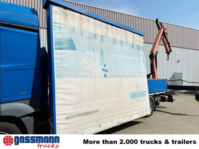 Mercedes-Benz Actros 1836 L 4x2, Glastransporter, Heckkran - Vrachtwagen met open laadbak, Kraanwagen: afbeelding 4 Mercedes-Benz Actros 1836 L 4x2, Glastransporter, Heckkran - Vrachtwagen met open laadbak, Kraanwagen: afbeelding 4