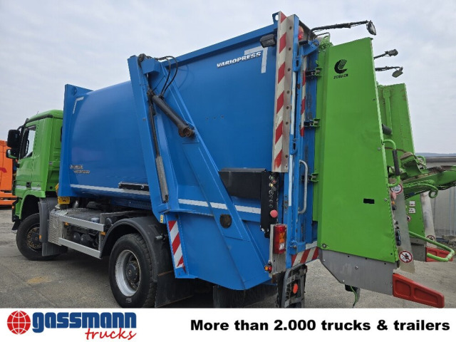 Vuilniswagen voor het vervoer van afval Mercedes-Benz Actros 2032 LA 4x4, Faun Variopress 310 ca.: afbeelding 8