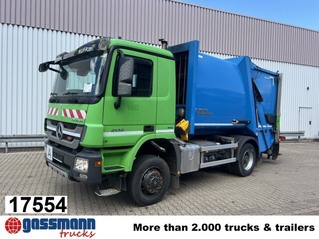 Mercedes-Benz Actros 2032 LA 4x4, Faun Variopress 310 ca. - Vuilniswagen: afbeelding 1 Mercedes-Benz Actros 2032 LA 4x4, Faun Variopress 310 ca. - Vuilniswagen: afbeelding 1